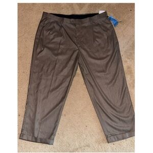 NWT MENS Rock Taupe Perry Ellis Portfolio Pantsuit